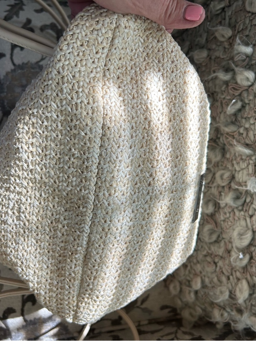 Amiani Woven Convertible Bag/Backpack - Picture 12 of 12